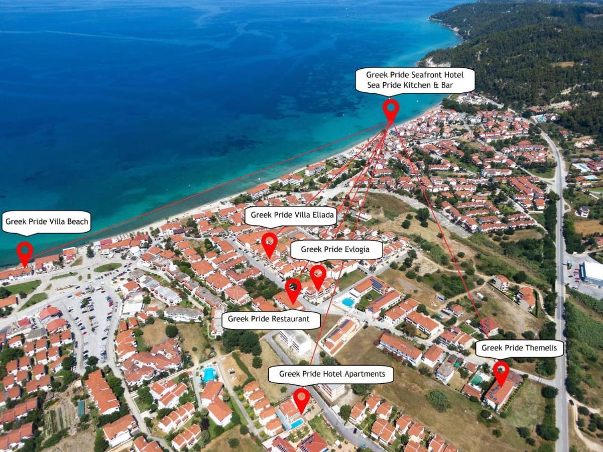 Halkidiki Greek Pride Seafront Hotel Skála Foúrkas 외부 사진